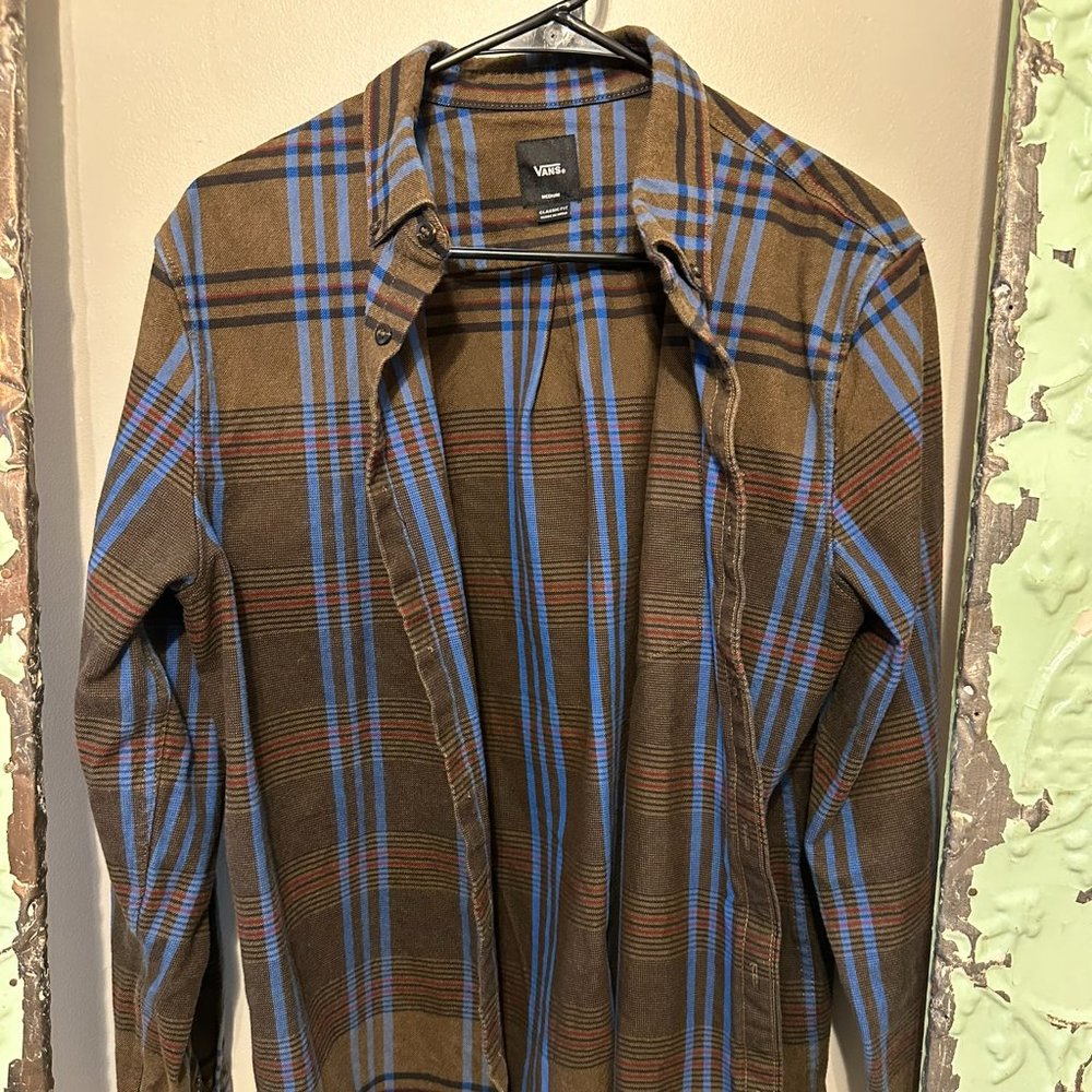 Vans Button Down Shirt. Size M.
